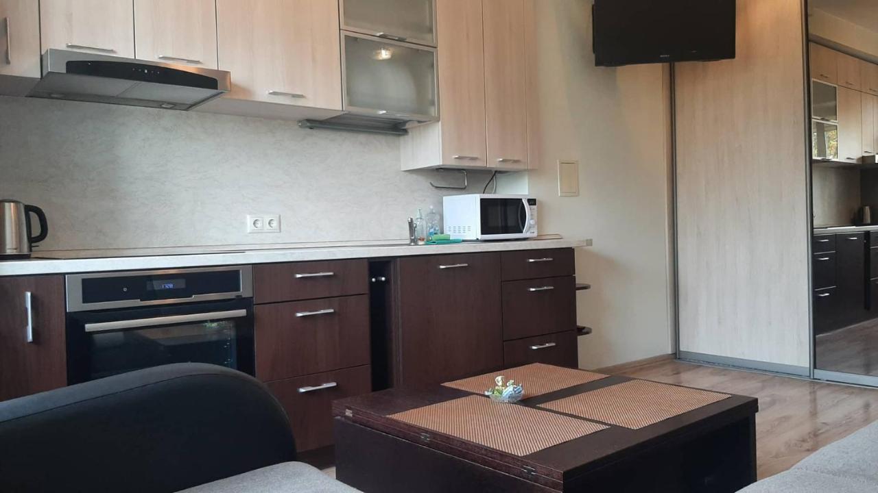 شقة Jaukus Apartamentai Šiauliai المظهر الخارجي الصورة