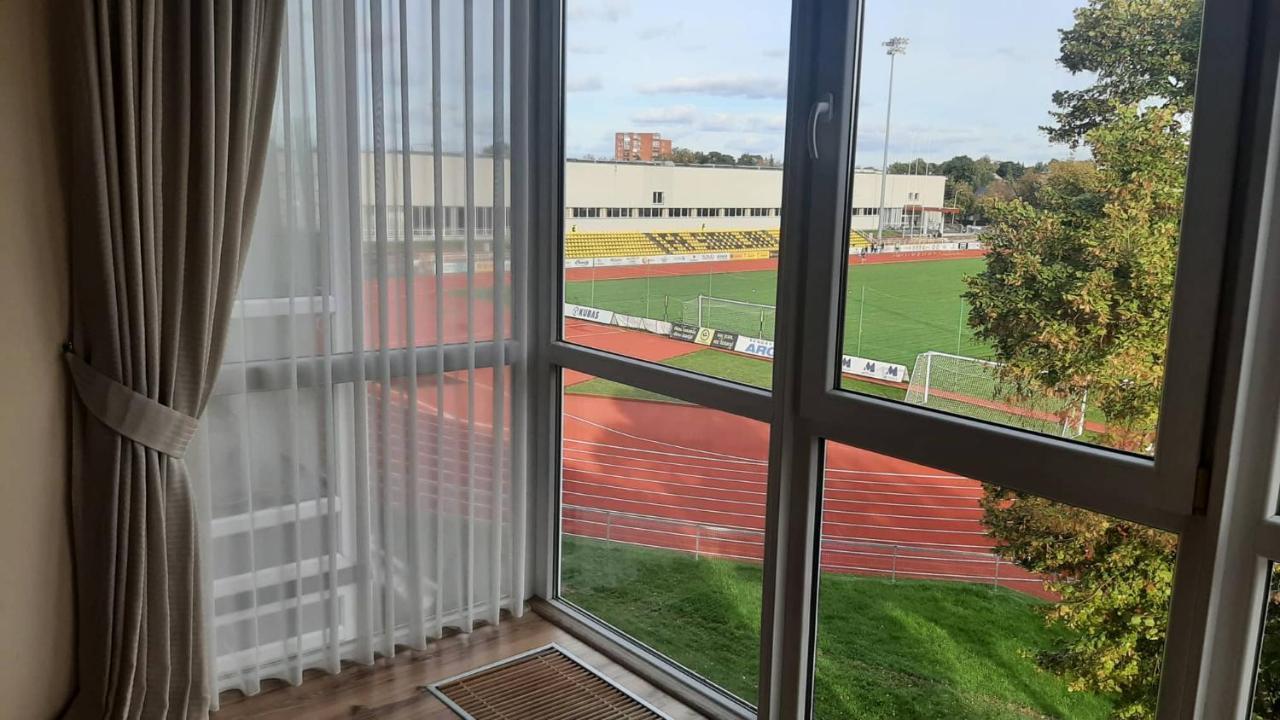 شقة Jaukus Apartamentai Šiauliai المظهر الخارجي الصورة